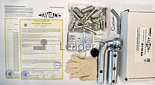 Фаркоп для KIA CEE'D(ED) (хетчбек) 2007-2012/HYUNDAI I 30 (FD) 2007-2012 (С БЫСТРОСЪЕМНЫМ ШАРОМ)