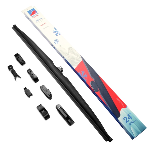 Щетка стеклоочистителя зимняя Double Force 600 мм 