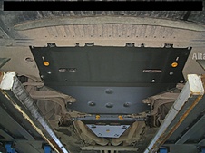 Защита двигателя и КПП Audi A8 D5 2018- V-3.0 AT (3части)