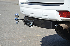 Фаркоп черный TOYOTA LAND CRUISER PRADO 150/120 2003-/ LEXUS GX 460 /470 -съемный квадрат