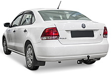 Фаркоп Skoda Rapid I, II лифтбек 2013-2020 2020-н.в./Volkswagen Polo V седан 2010-2020/Polo VI лифтб