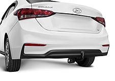 Фаркоп Hyundai Solaris II поколение 2017-2020 2020-н.в./Kia Rio IV поколение 2020-н.в.