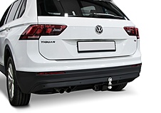 Фаркоп под квадрат Skoda Karoq 2020-н.в./Kodiaq 2017-2021 2021-н.в./Volkswagen Tiguan II поколение 2