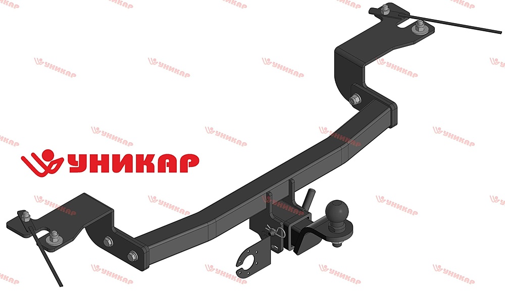 Фаркоп Toyota Caldina Т190 I поколение рессорная подвеска 1992 - 2002